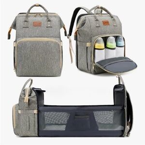 DEBUG Diaper Backpack with Bassinet